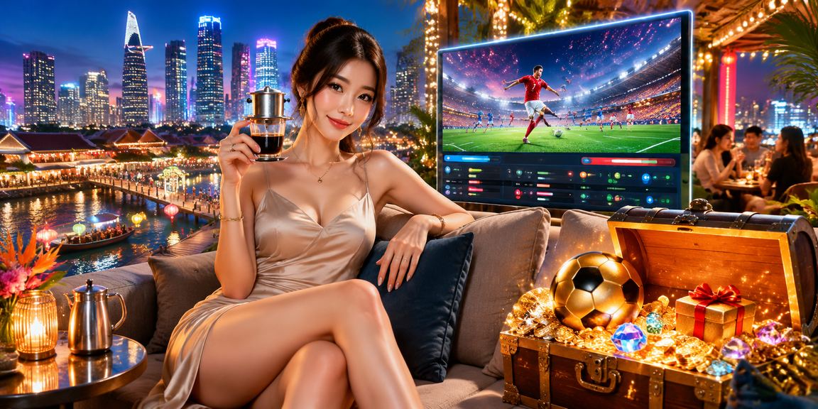 Người dùng TP. Hồ Chí Minh thưởng cà phê trong khi tìm hiểu về casino trực tuyến